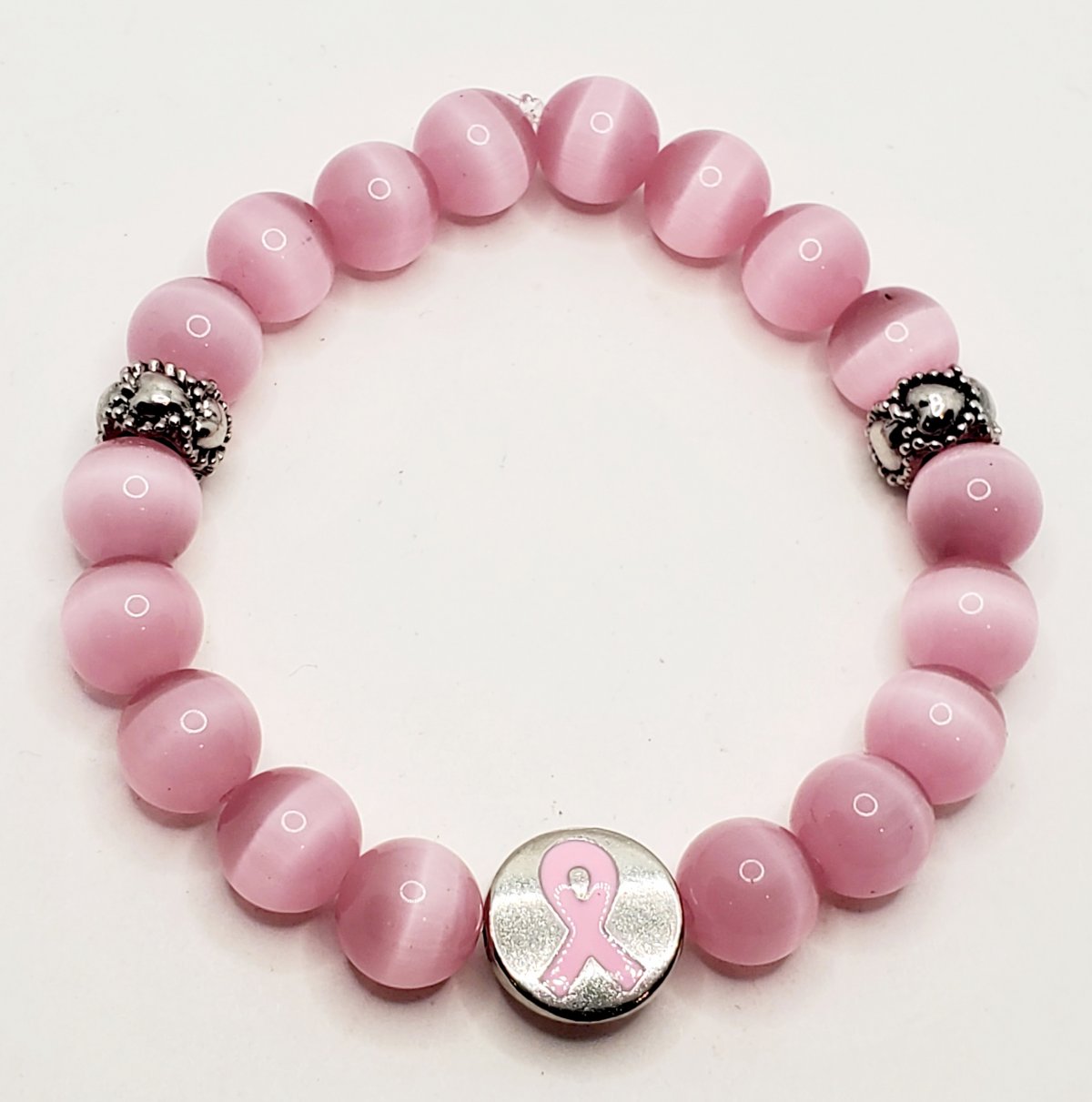 Hidden Hollow Beads Cancer Awareness Beaded Pink India  Ubuy