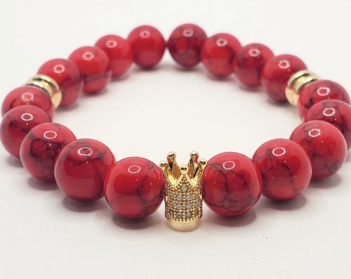 Red Crown Bracelet