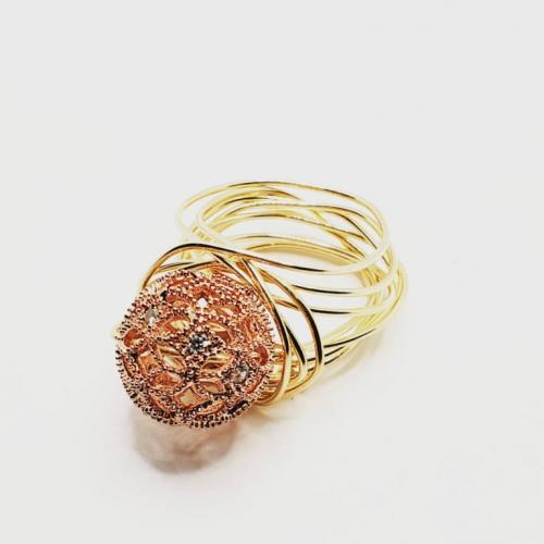 Gold Ball Ring