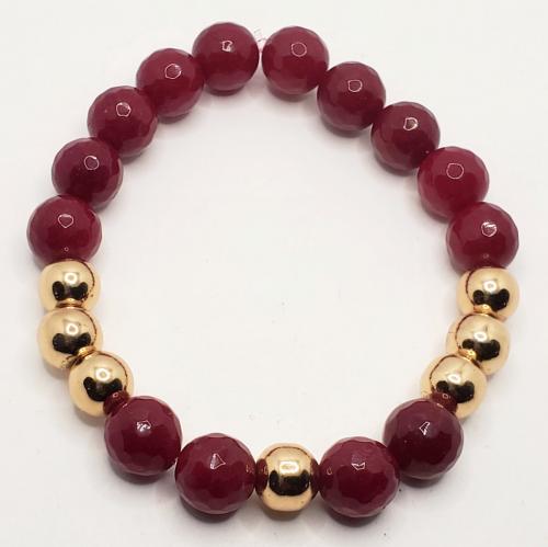 Burgundy and Gold Mix 