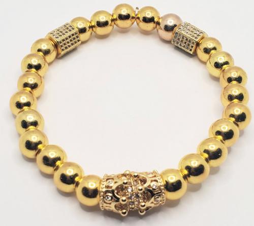 Golden Crown Bracelet 