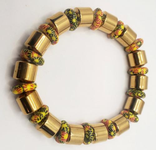 Golden Color Splash Bracelet 