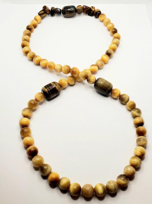 Tiger&#039;s Eye 18 inch Necklace 