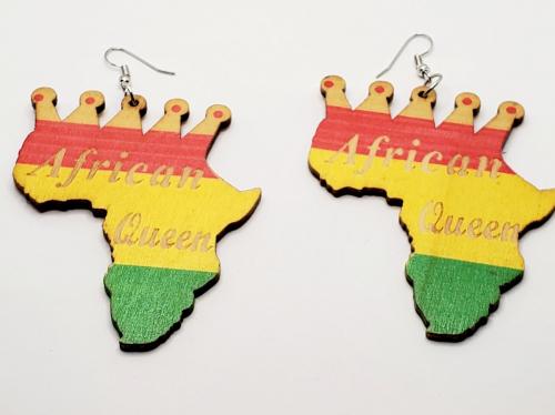 African Queen Earrings 