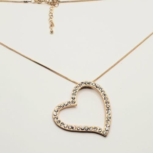 Gold Heart Necklace 