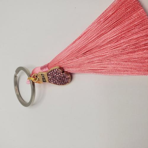 Breast Cancer Keyring 