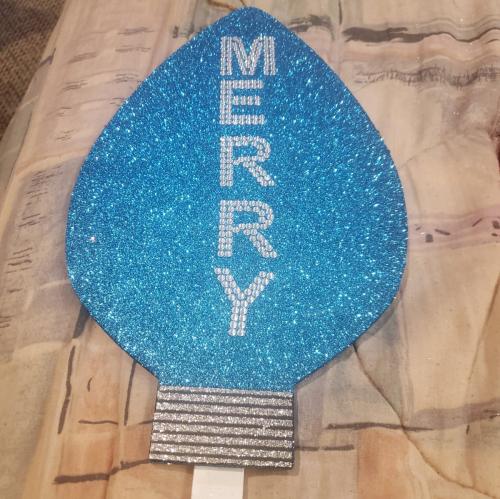 Merry -Christmas Yard Sign 