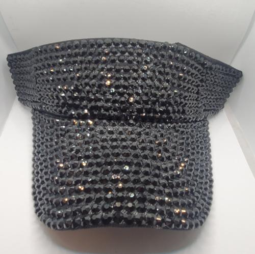 Black Sparkle Visor 