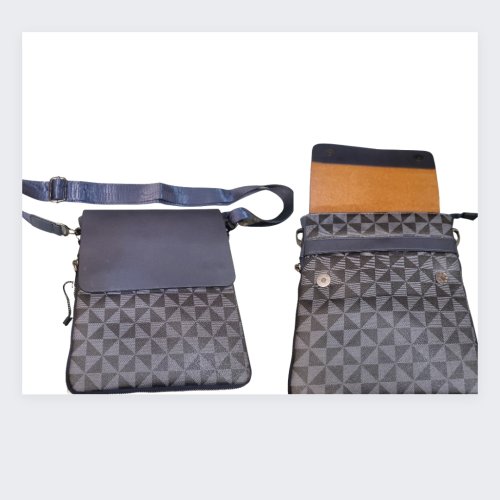 Navy Blue Messenger Bag