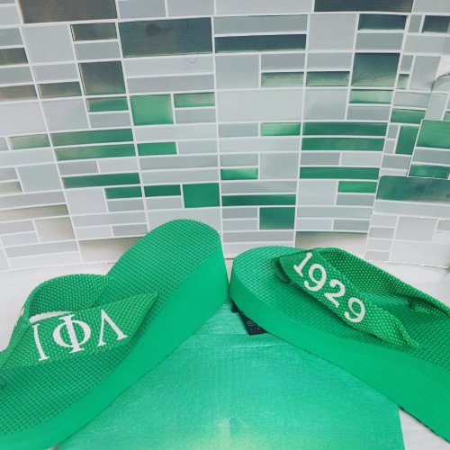 Iota Phi Lambda Flip Flops (Size 8)