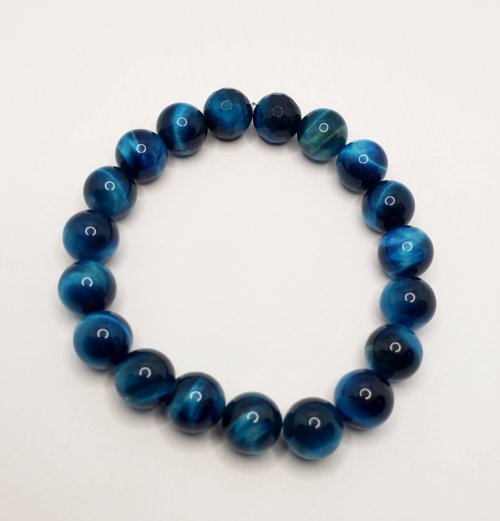 Blue Tiger&#039;s Eye Bracelet