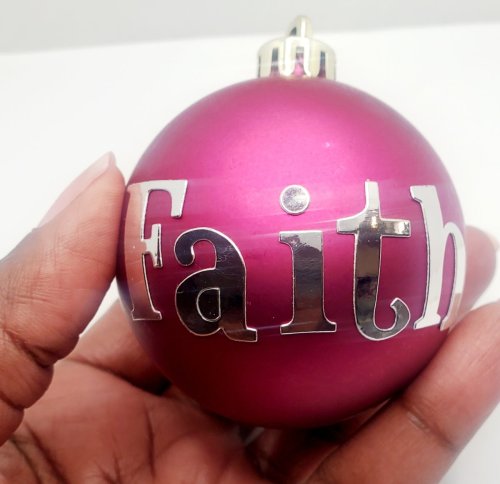 Faith Ornament