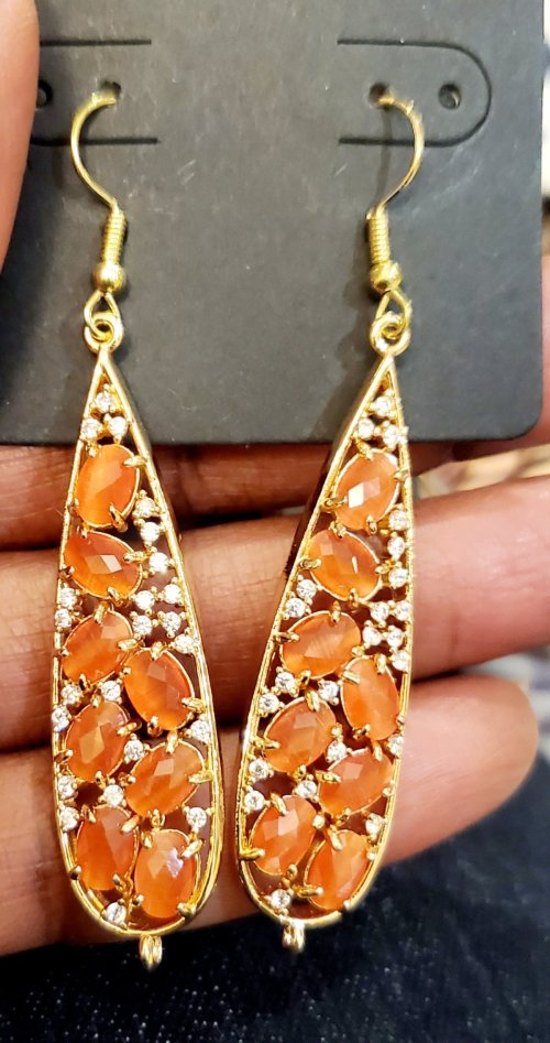 Orange and Gold Sparkle