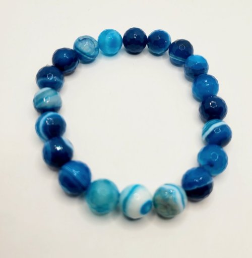 Blue Marble Bracelet