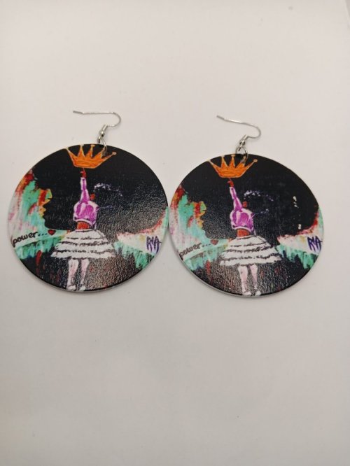 Black and Proud Earrings 