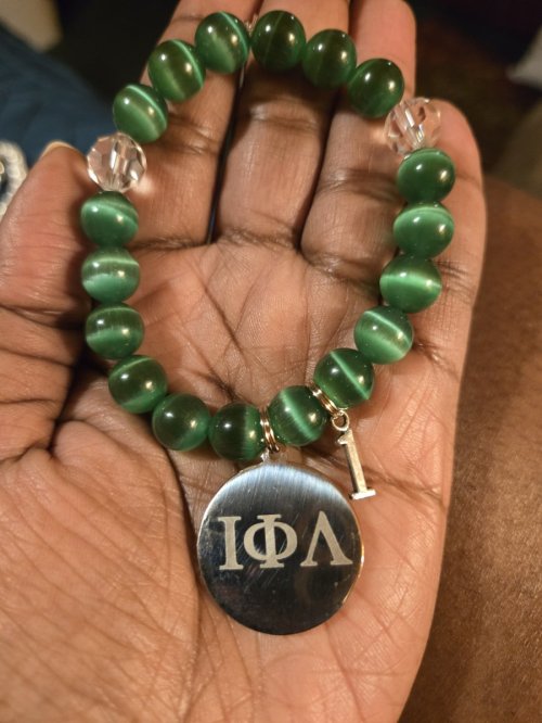 Iota Phi Lambda Line Number Bracelet 